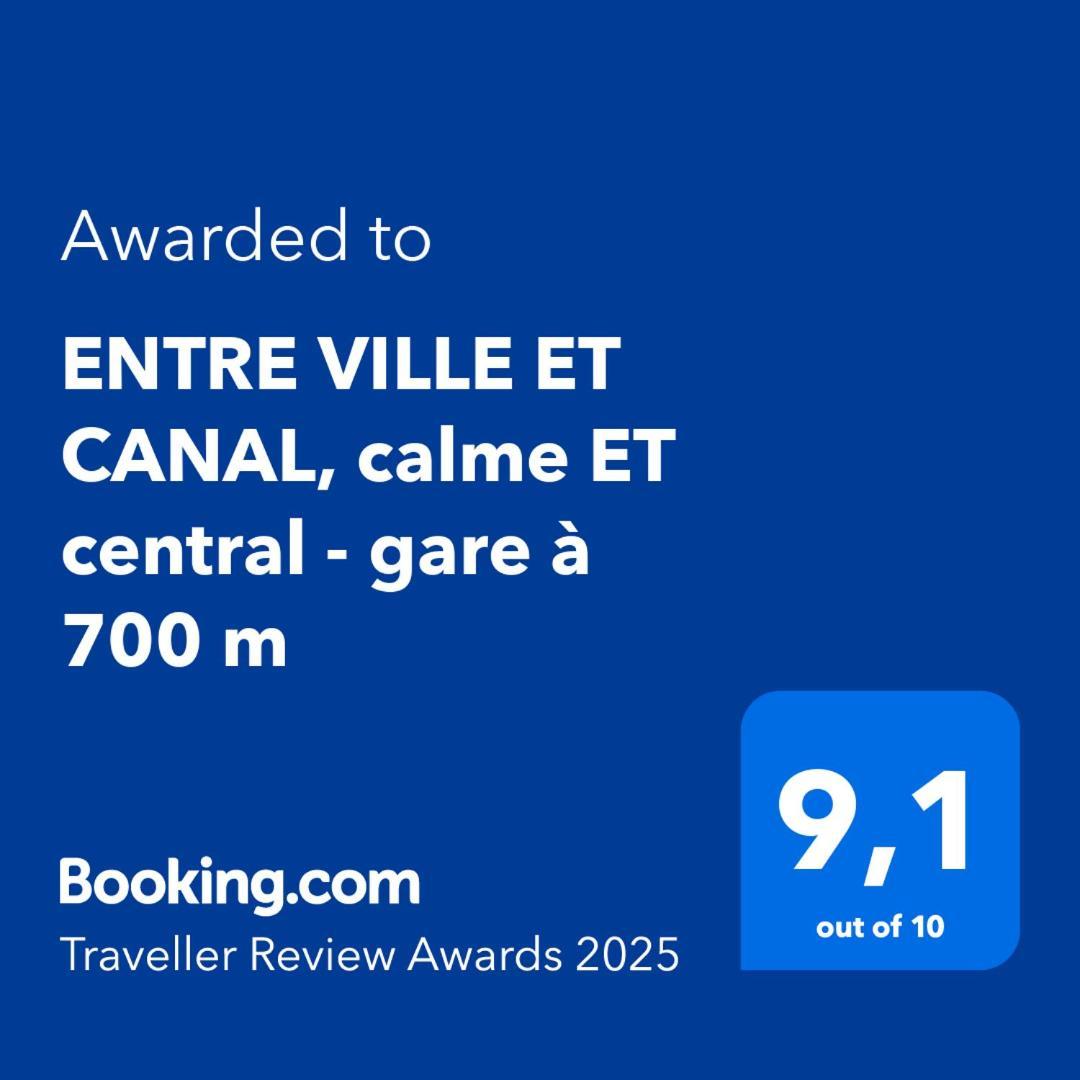 Entre Ville Et Canal, Calme Et Central - Gare A 700 M Ναρμπόν Εξωτερικό φωτογραφία